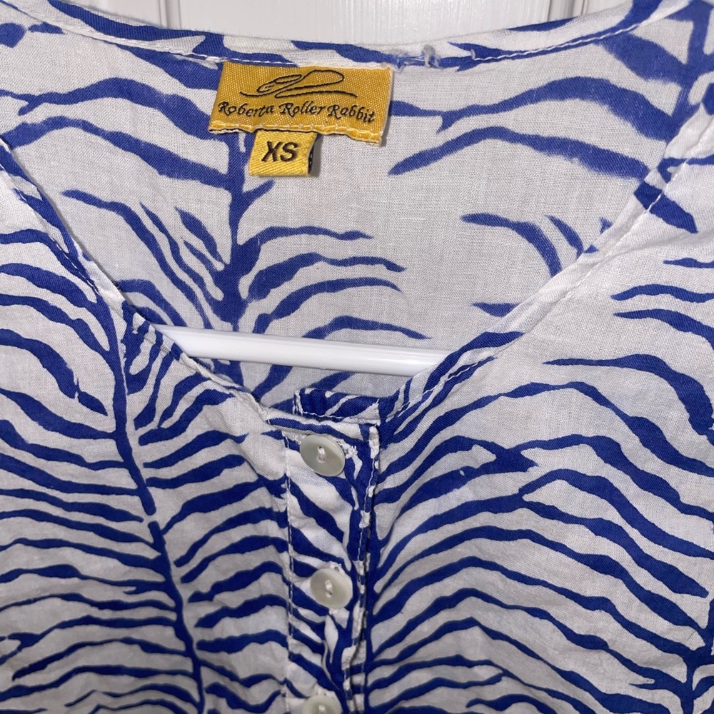 Roberta Roller Rabbit Women's Blue Long Dress